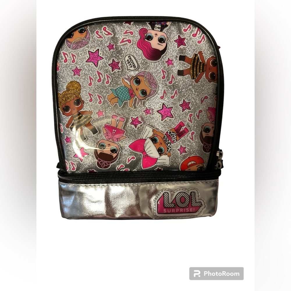 Sparkly LOL lunch bag